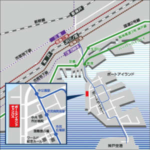 神戸学院大ポーアイキャンパス地図